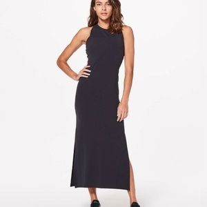 Lululemon Get Going Black Maxi Dress